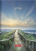 Brunnen 1079515035 Buchkalender Modell 795 (2025) "Mountain Trail"  1 Seite = 1 Tag  A5  352 Seiten  Grafik-Einband  bunt