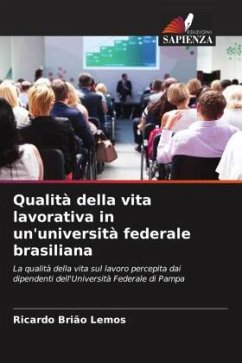 Qualità della vita lavorativa in un'università federale brasiliana - Brião Lemos, Ricardo