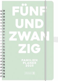 Brunnen 1070290035 Buchkalender Familienplaner (2025) 