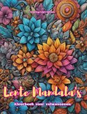 Lente Mandala's Kleurboek voor volwassenen Ontwerpen om creativiteit te stimuleren
