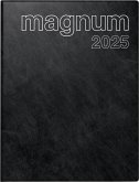 rido/idé 7027042905 Buchkalender Modell magnum (2025)  2 Seiten = 1 Woche  183 × 240 mm  144 Seiten  Schaumfolien-Einband Catana  schwarz