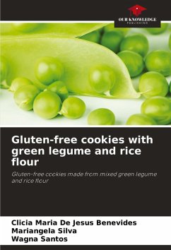 Cover Gluten-free cookies with green legume and rice flour