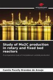 Study of Mo2C production in rotary and fixed bed reactors