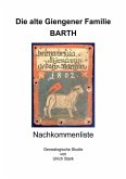 Die alte Giengener Familie BARTH (eBook, ePUB)