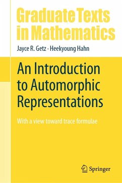 An Introduction to Automorphic Representations (eBook, PDF) - Getz, Jayce R.; Hahn, Heekyoung