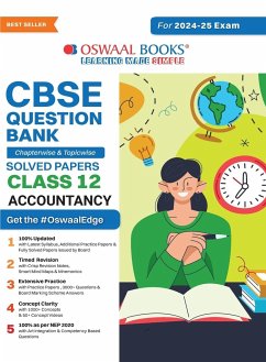 Oswaal CBSE Question Bank Class 12 Accountancy, Chapterwise and Topicwise Solved Papers For Board Exams 2025 - Oswaal Editorial Board