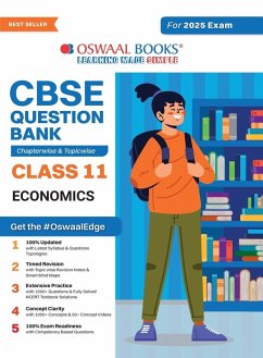 Cover Oswaal CBSE Question Bank Class 11 Economics, Chapterwise and Topicwise Solved Papers For 2025 Exams