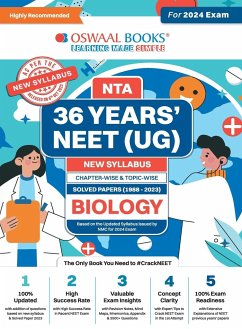 Oswaal NEET (UG) 36 Years Chapter-wise Topic-wise Solved Papers Biology For 2024 Exams ( New Edition) - Oswaal Editorial Board