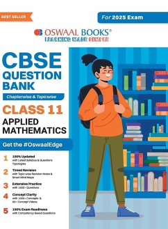 Oswaal CBSE Question Bank Class 11 Applied Mathematics, Chapterwise and Topicwise Solved Papers For 2025 Exams - Oswaal Editorial Board