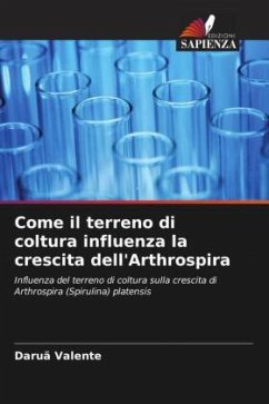 Come il terreno di coltura influenza la crescita dell'Arthrospira - Valente, Daruã