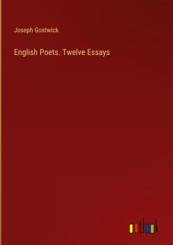 English Poets. Twelve Essays