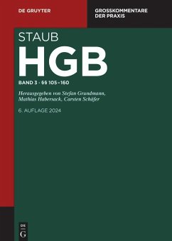 HGB Handelsgesetzbuch §§ 105-160 - Handelsgesetzbuch