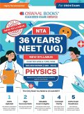 Oswaal NEET (UG) 36 Years Chapter-wise Topic-wise Solved Papers Physics For 2024 Exams ( New Edition)