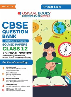 Oswaal CBSE Question Bank Class 12 Political Science, Chapterwise and Topicwise Solved Papers For Board Exams 2025 - Oswaal Editorial Board