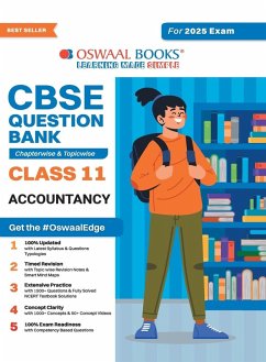 Cover Oswaal CBSE Question Bank Class 11 Accountancy, Chapterwise and Topicwise Solved Papers For 2025 Exams