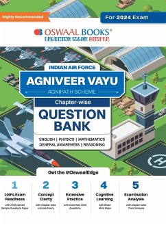 Oswaal Indian Air Force - Agniveer Vayu (Agnipath Scheme) Question Bank   Chapterwise Topicwise for English   Physics   Mathematics   Reasoning   General Awareness For 2024 Exam - Oswaal Editorial Board