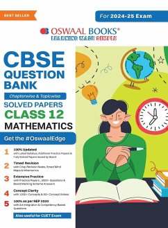 Oswaal CBSE Question Bank Class 12 Mathematics, Chapterwise and Topicwise Solved Papers For Board Exams 2025 - Oswaal Editorial Board