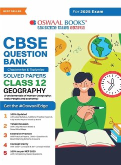 Oswaal CBSE Question Bank Class 12 Geography, Chapterwise and Topicwise Solved Papers For Board Exams 2025 - Oswaal Editorial Board