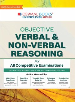 Oswaal Objective Verbal & Non-Verbal, Reasoning for all Competitive Examination, Chapter-wise & Topic-wise, A Complete Book to Master Reasoning! - Oswaal Editorial Board