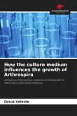 How the culture medium influences the growth of Arthrospira