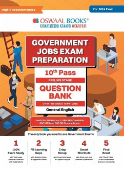 Oswaal Government Exams Question Bank 10th Pass   General English   for 2024 Exam - Oswaal Editorial Board