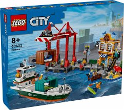 Cover LEGO® City 60422 Hafen mit Frachtschiff