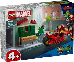 Cover LEGO® Marvel Super Heroes 76287 Iron Man mit Bike und der Hulk