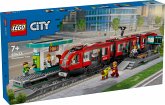 LEGO® City 60423 Straßenbahn mit Haltestelle