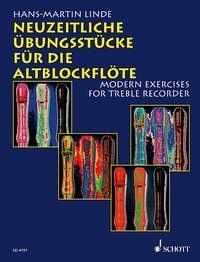 Linde, H: Neuzeitliche Übungsstücke für die Alt-Blockflöte