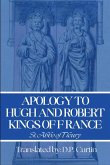 Apology to Hugh & Robert, Kings of France