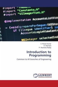 Introduction to Programming - Pavan Kumar, V.;Ramesh, K.;Ravindra Reddy, P.