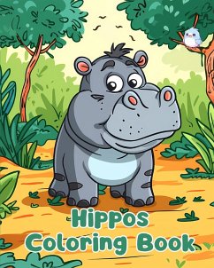 Hippos Coloring Book - Sauseda, Sancha