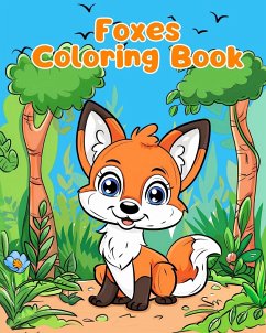 Foxes Coloring Book - Sauseda, Sancha