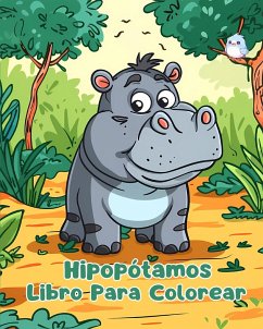 Libro Para Colorear de Hipopótamos - Sauseda, Sancha