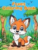 Foxes Coloring Book