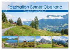 Faszination Berner Oberland - Wanderlust und Gipfelblick (Wandkalender 2025 DIN A2 quer), CALVENDO Monatskalender