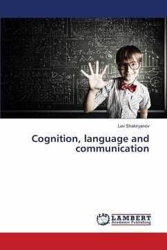 Cognition, language and communication - Shakiryanov, Lev