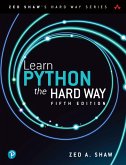 Learn Python the Hard Way (eBook, PDF)