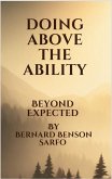 Doing Above The Ability (eBook, ePUB)