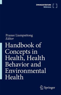 Cover Handbook of Concepts in Health, Health Behavior and Environmental Health