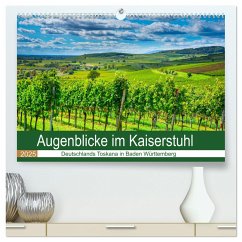 Augenblicke im Kaiserstuhl (hochwertiger Premium Wandkalender 2025 DIN A2 quer), Kunstdruck in Hochglanz