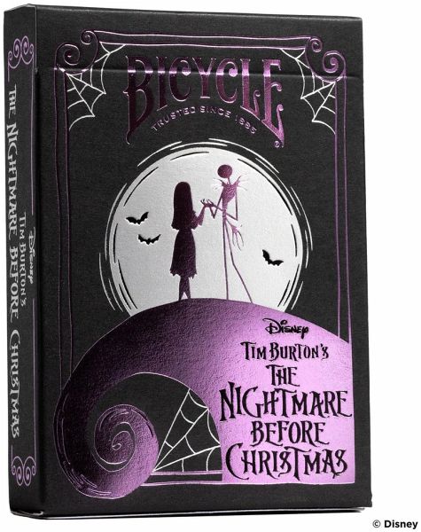 ASS Altenburger 10044157 - Bicycle Disney Nightmare Before Christmas, Spielkarten ASS Altenburger 10044157 - Bicycle Disney Nightmare Before Christmas, Spielkarten