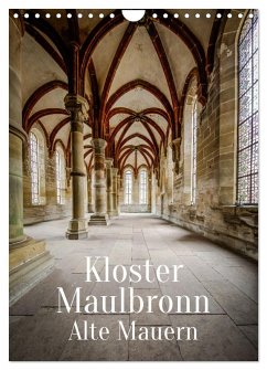 Kloster Maulbronn - Alte Mauern (Wandkalender 2025 DIN A4 hoch), CALVENDO Monatskalender - Calvendo;Haas Photography, Sascha