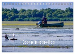 Donau-Delta (Tischkalender 2025 DIN A5 quer), CALVENDO Monatskalender