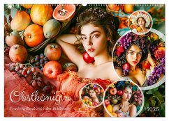 Obstkönigin - Fruchtig, floral und voller Schönheit (Wandkalender 2025 DIN A2 quer), CALVENDO Monatskalender - Calvendo;Frost, Anja