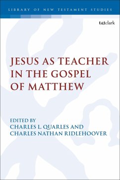 Cover Jesus as Teacher in the Gospel of Matthew