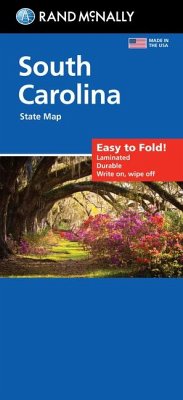 Rand McNally Easy to Fold: South Carolina State Laminated Map - Rand Mcnally