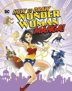 Cover How to Draw Wonder Woman Manga!