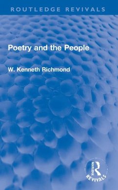 Poetry and the People - Richmond, W. Kenneth