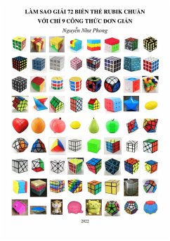 Cover Làm sao gi¿i 72 bi¿n th¿ Rubik chu¿n v¿i ch¿ 9 công th¿c don gi¿n (eBook, ePUB)